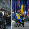 Parolimpiadą atidariusiam V. Putinui – ukrainiečių nugaros