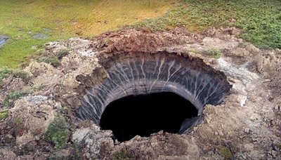 Paslaptingi krateriai Sibire
