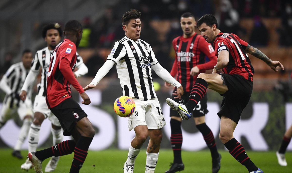 AC Milan ir Juventus akistata