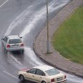 Kodėl po lietaus „suputojo“ Vilniaus gatvės?