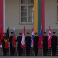 NATO 20-mečio minėjimo ceremonija Simono Daukanto aikštėje
