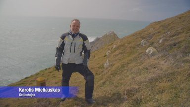 Naujas keliautojo Karolio Mieliausko nuotykis: 2600 km motociklu per laukinio grožio Airiją