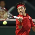 K. Nishikori žengė į ATP turnyro Memfyje ketvirtfinalį