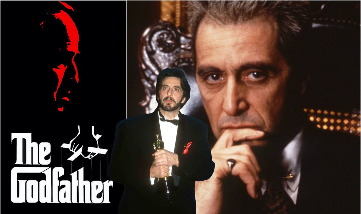 Al Pacino filme "Krikštatėvis"