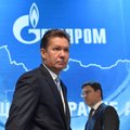 „Gazprom“ vadovas Rusijos prezidentui: dujotiekis „Nord Stream 2“ parengtas