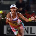 WTA serijos moterų teniso turnyre Romoje sužaisti dar septyni pirmo rato mačai
