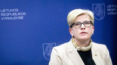Šimonytė: GDP decline was expected