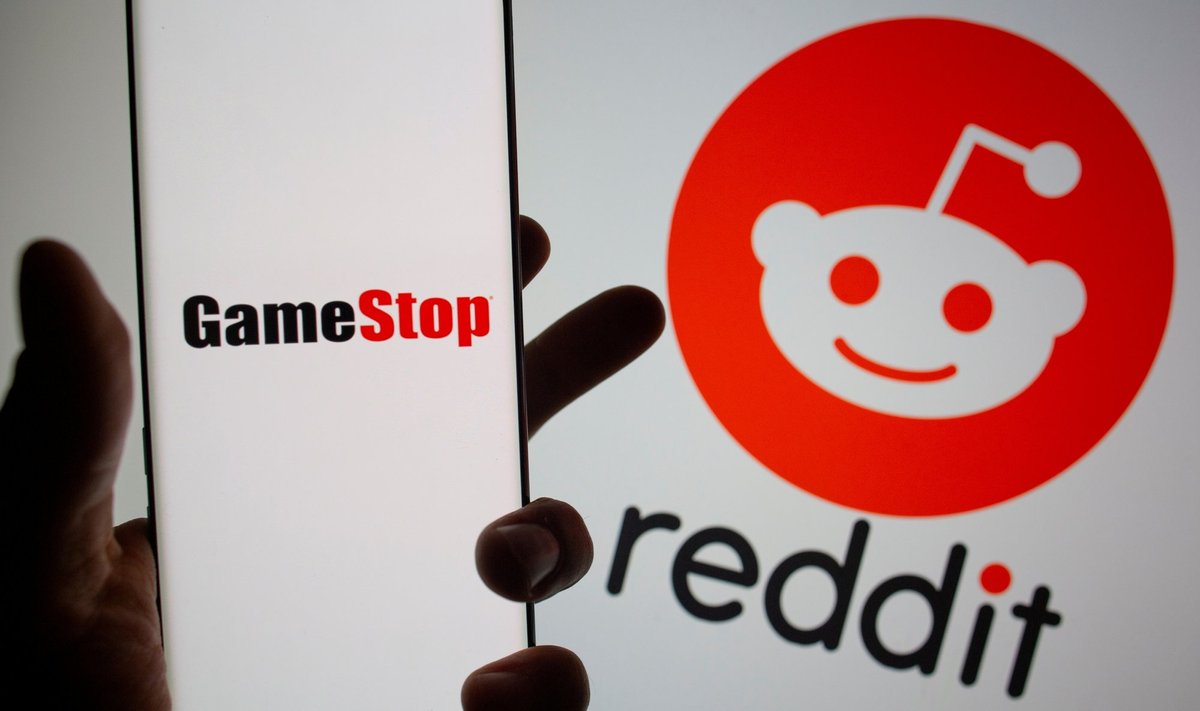 „GameStop“ ir „Reddit“