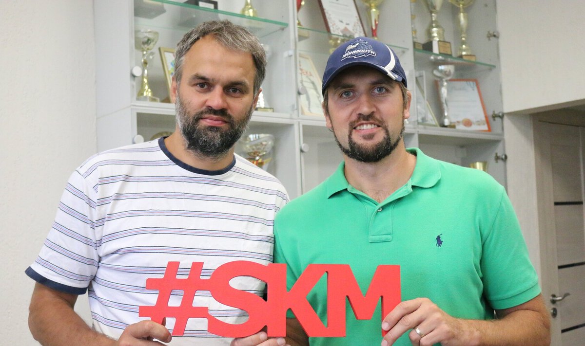 D. Sabaliauskas ir D. Vileita – sėkmingas krepšininkų karjeras turėję SKM treneriai