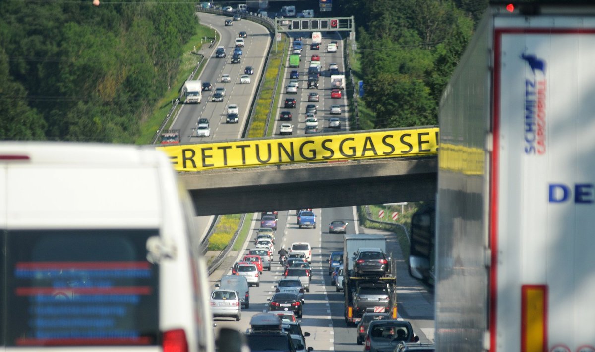 Vokietijos greitkelis (asociatyvi nuotr.)