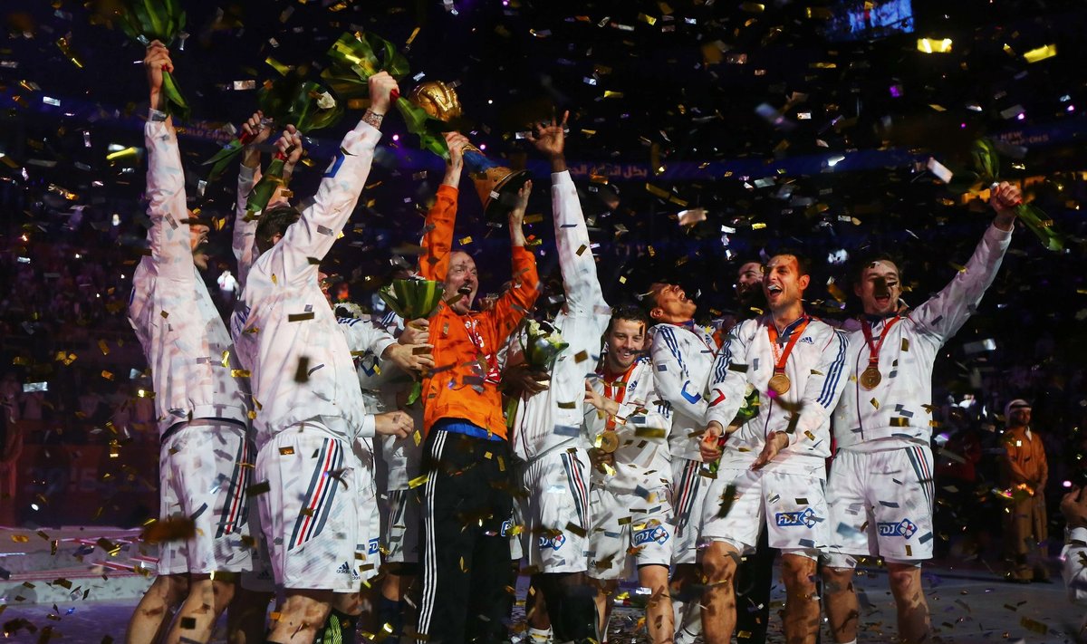 Prancūzijos rinktinė laimėjo pasaulio rankinio čempionatą