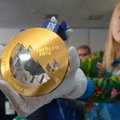 Į Sočį atvežti olimpiniai medaliai