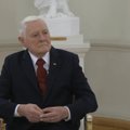 Мэр столицы предлагает присвоить экс-президенту Адамкусу титул почетного гражданина Вильнюса