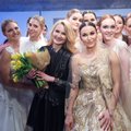 „Ingrid INŽI“ vestuvinių suknelių kolekcijos veidas - dizainerės grožio etalonas K. Krysko-Skambinė