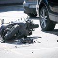 Motociklininkų saugumas eisme: koją kiša ne tik pačių klaidos, bet ir sėdintys automobiliuose