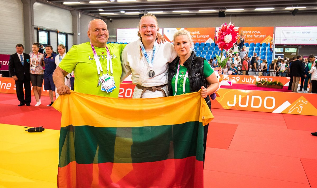 Justina Kmieliauskaitė iškovojo Europos jaunimo olimpinio festivalio sidabrą