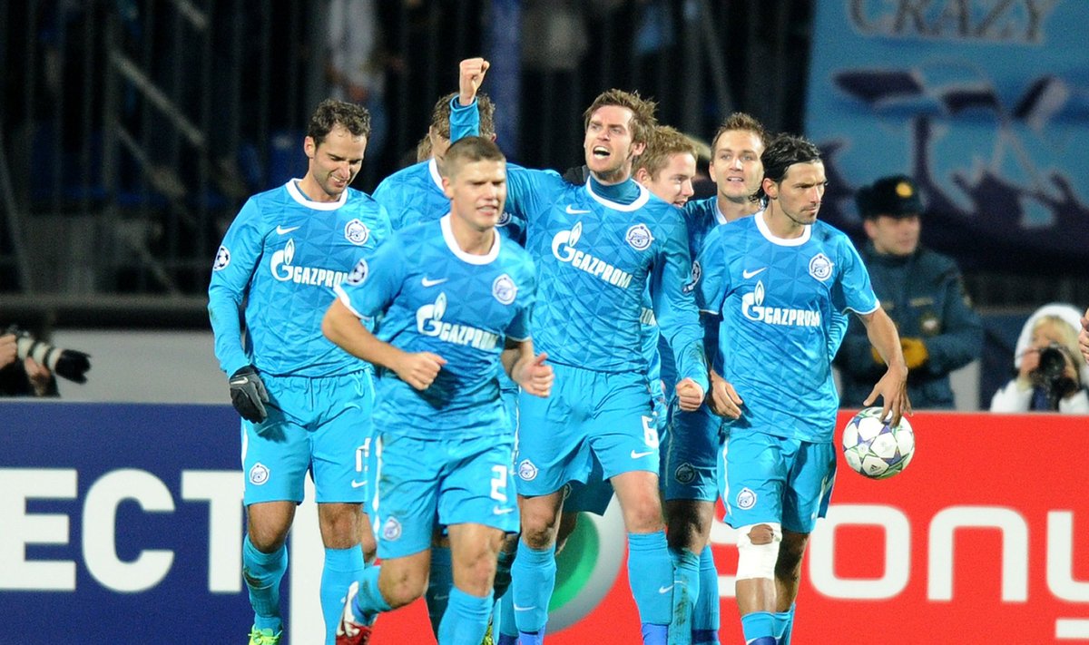 "Zenit" klubo futbolininkai 