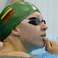Мейлутите улучшила рекорд Литвы, но в полуфинал на 100 м вольным стилем не вышла