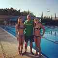 Plaukimo varžybose Šefilde E. Gliožerytė su ekipa užėmė 24 vietą estafetėje