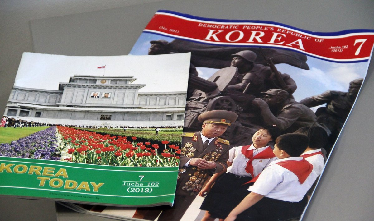 Šiaurės Korėjos propagandiniai leidiniai