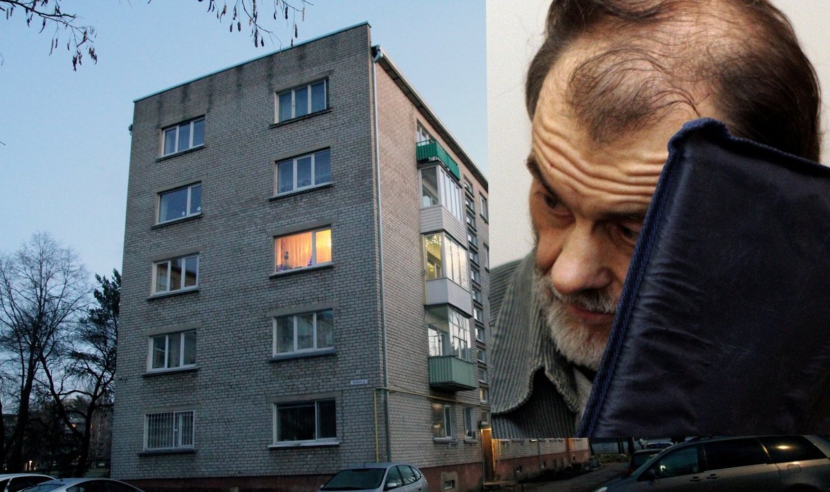 Pedofilų patriarchu pramintas kaunietis Ervydas Čekanavičius gyveno šiame Vytenio g. daugiabutyje