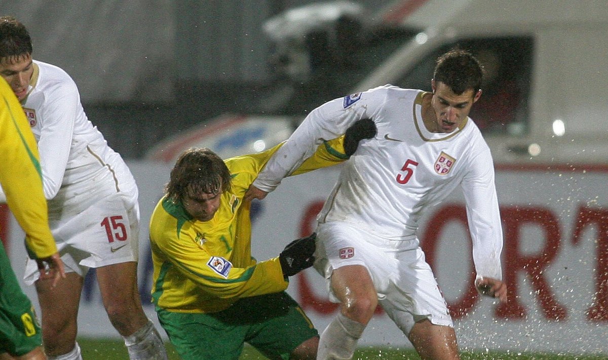 Lietuvos ir Serbijos rungtynės 2010-aisiais