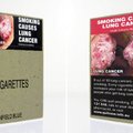 Įsigalios griežčiausias pasaulyje cigarečių žymėjimas: be logotipų, su gąsdinančiomis nuotraukomis