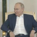 Klausydamasis Lukašenkos Putinas nesulaikė šypsenos