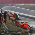 Prancūzijoje nelaimės nesibaigia: nuo bėgių nuvažiavo traukinys