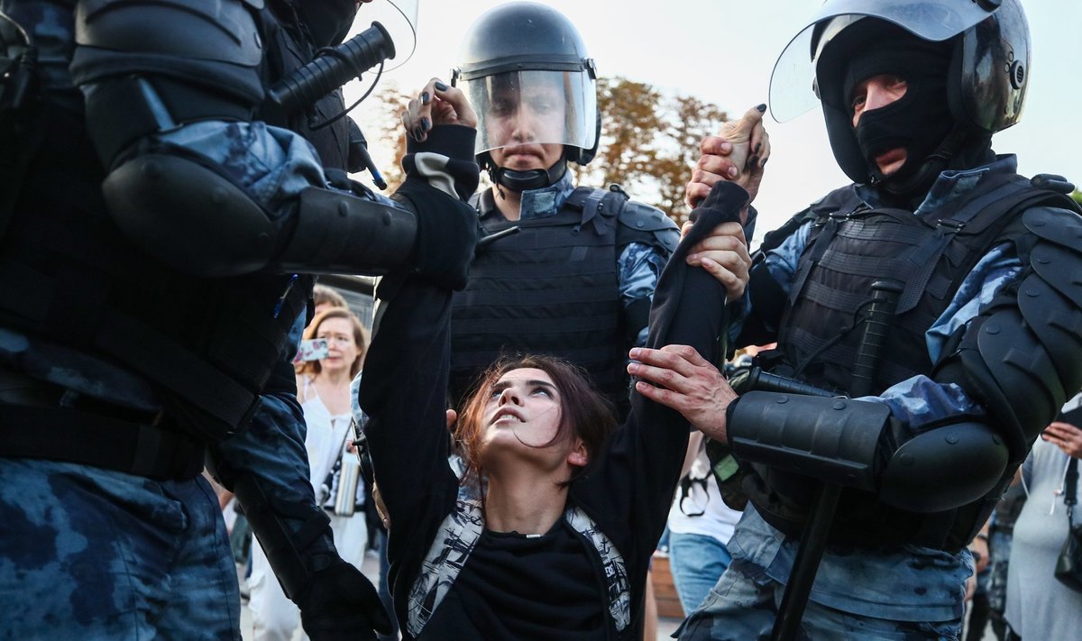 Liepos 27-osios protestas Maskvoje