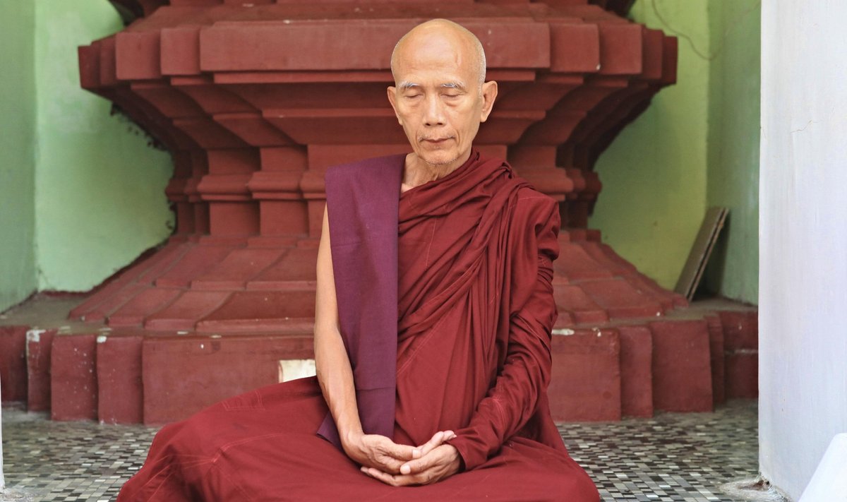Medituojantis vienuolis