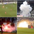Sprogimas „Žalgirio“ aplankytame stadione pertraukė Europos lygos rungtynes