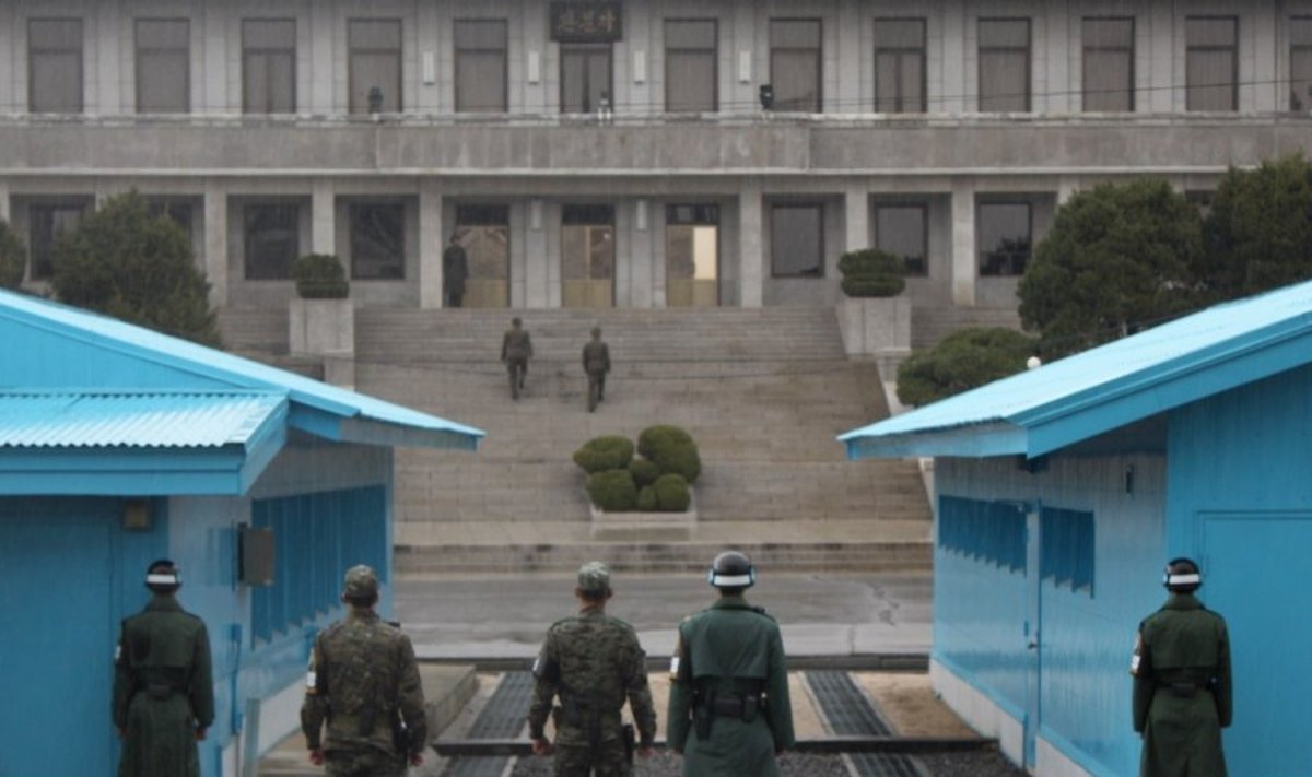 Pietų Korėjos pasienis su Šiaurės Korėja