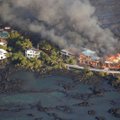 Havajuose ugnikalnio lava sunaikino šimtus namų