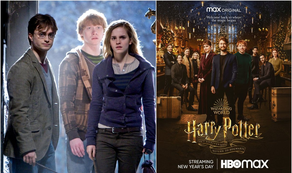 Pasirodė naujo filmo apie Harį Poterį plakatas / Foto: Vida Press, HBO Max