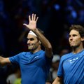 R. Nadalis ir R. Federeris pirmą kartą žaidė petys į petį
