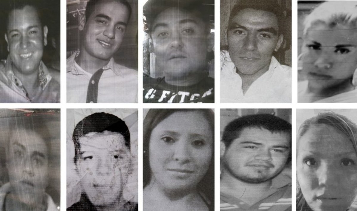 Meksikoje dingę jaunuoliai