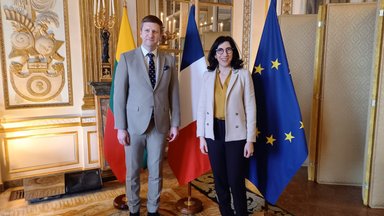 Kairys susitiko su Prancūzijos kultūros ministre: pristatytos būsimojo kultūros sezono temos