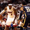 NBA lygoje „Clippers“ krepšininkai eliminavo Memfio klubą, „Heat“ ekipa pergalingai pradėjo antrą etapą