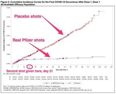 Vakcinų veikimas palyginus su placebo