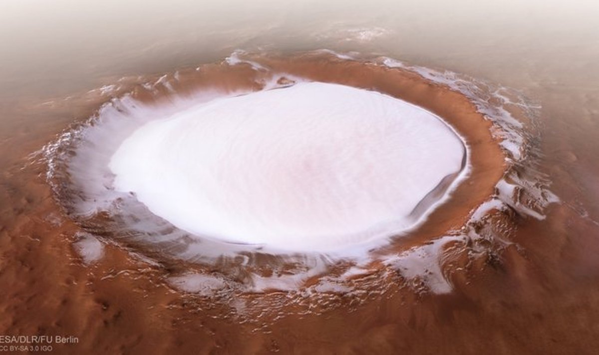 Korolevo krateris Marse