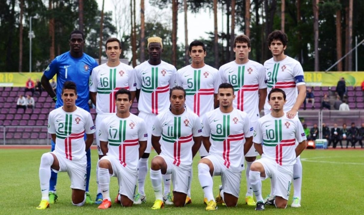 Portugalijos U19 futbolo rinktinė (B.Šmuilytės nuotr.)