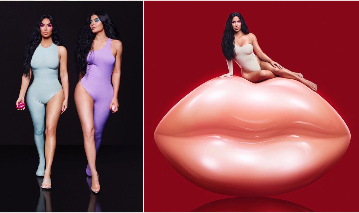 Kim Kardashian kvepalų reklama