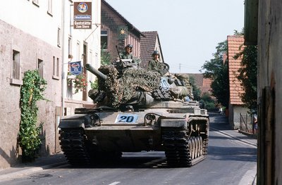 JAV tankistai Vokietijoje. Pratybos „Regorger“ (1982-ieji metai)