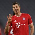 „Bayern“ mašina: 4 įvarčius pelnęs Lewandowskis išgelbėjo „Bayern“ nuo pralaimėjimo