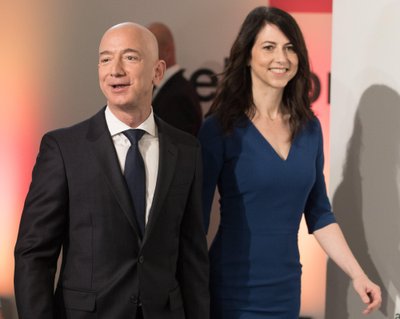 Jeff Bezos ir MacKenzie Bezos 