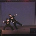 Klaipėdoje šoko „robotukų“ duetas iš Danijos