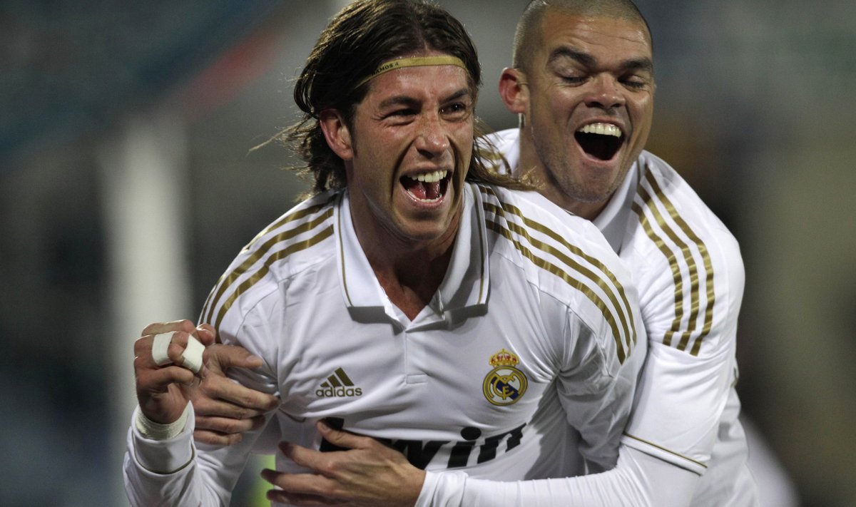 Sergio Ramosas ir Pepe ("Real")
