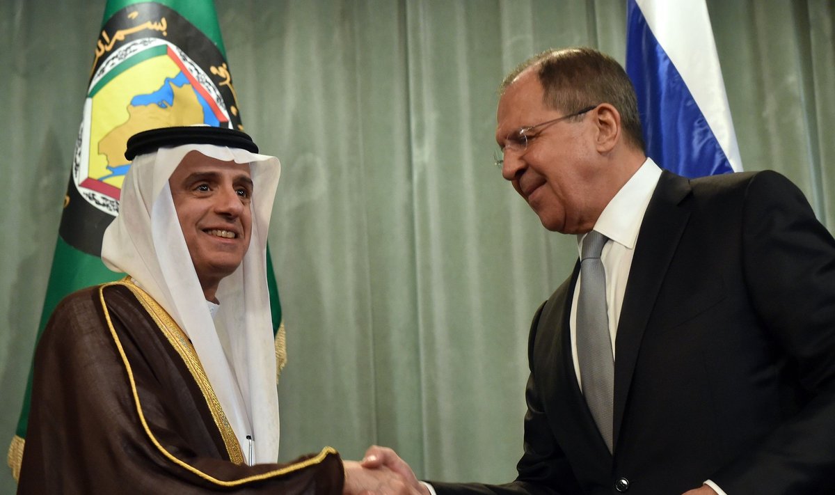 Sergei Lavrovas, Saudo Arabijos Adelas al-Jubeiras 
