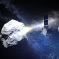 Japonų kosminis aparatas atskrido prie asteroido paimti mėginių